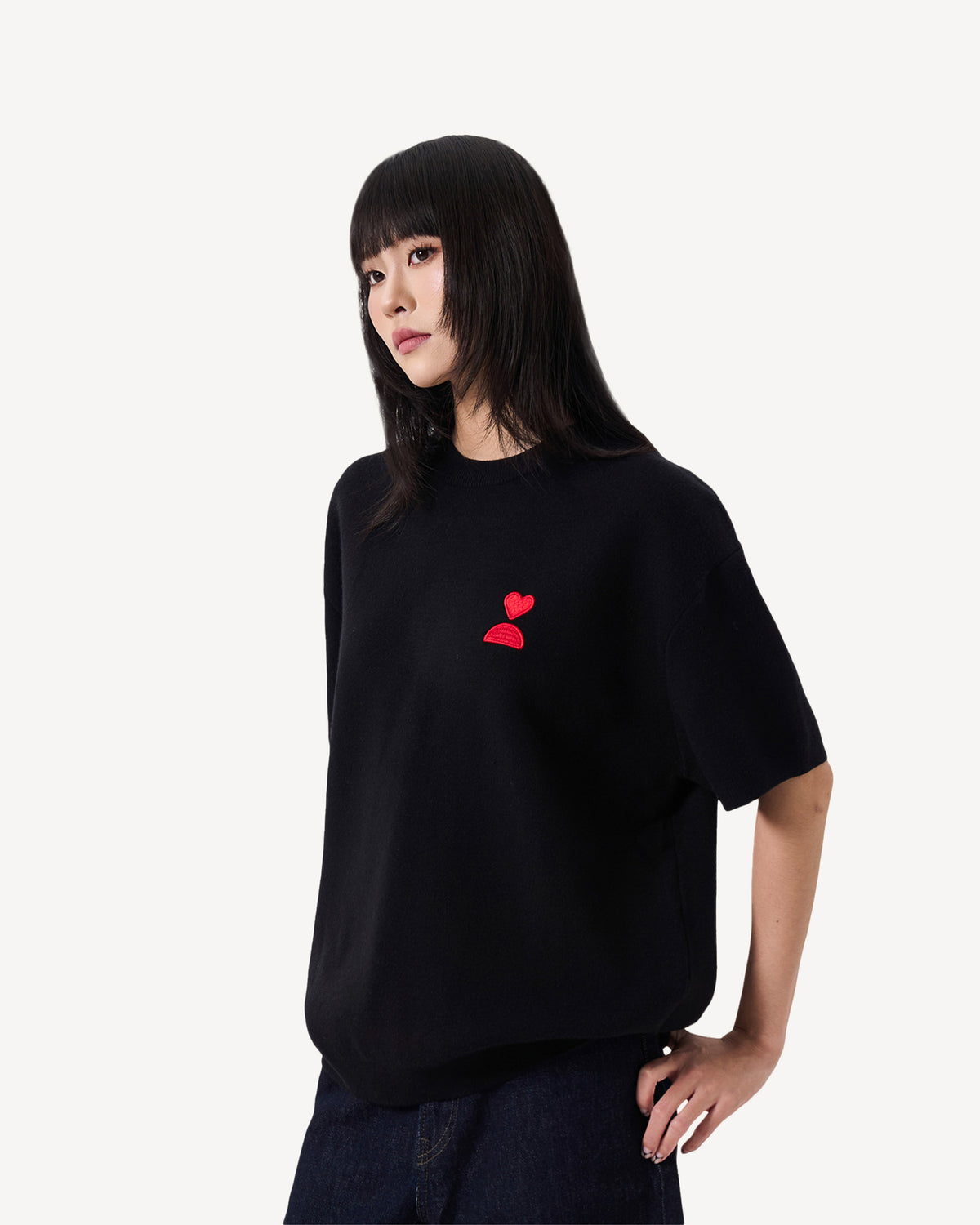 138loveyourself/ Love User Knit T-Shirt-14