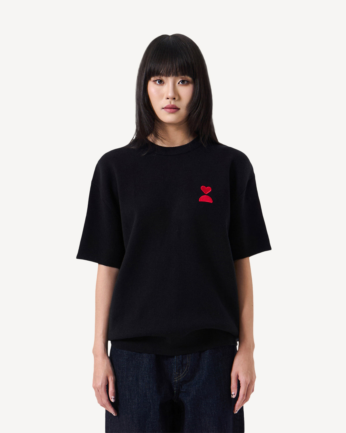 138loveyourself/ Love User Knit T-Shirt-13
