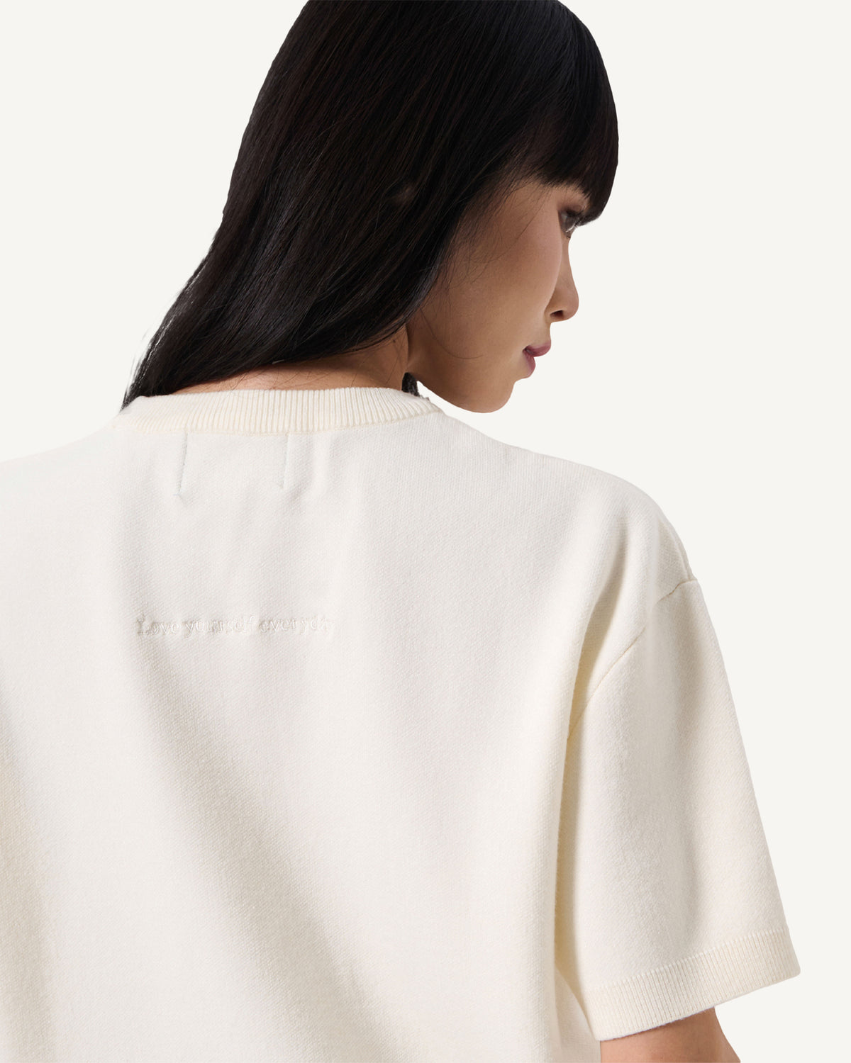138loveyourself/ Love User Knit T-Shirt-10