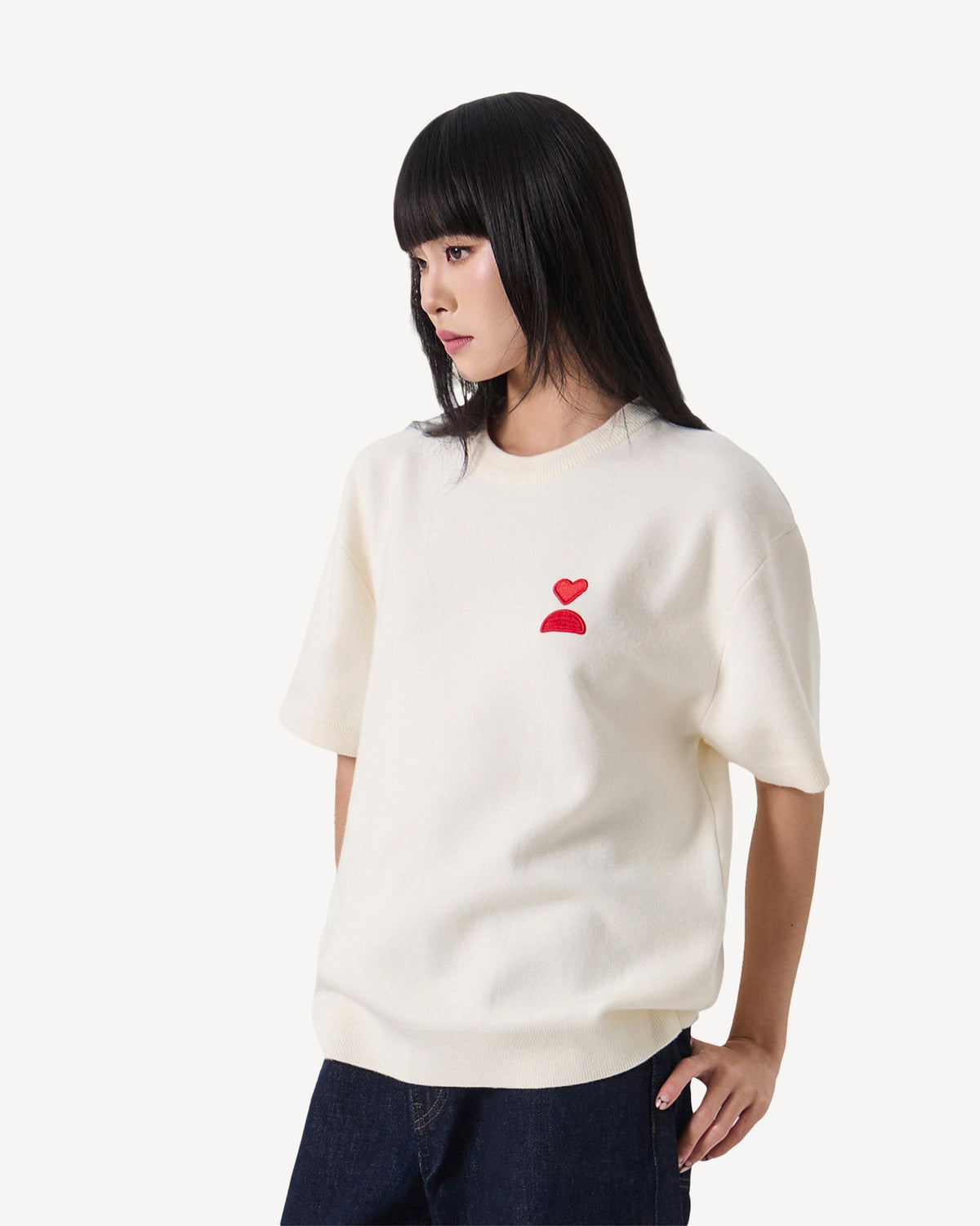 138loveyourself/ Love User Knit T-Shirt-9
