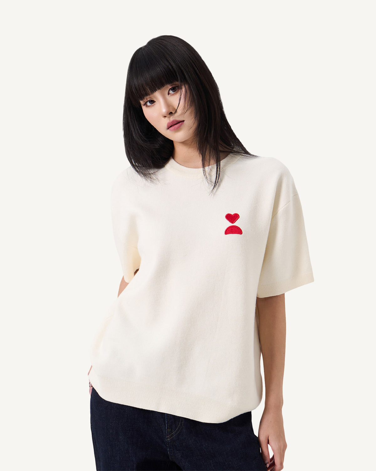 138loveyourself/ Love User Knit T-Shirt-8